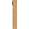 Ekena Millwork Funston Slat Smooth Bracket w/ Offset Brace, Western Red Cedar, 7 1/2"W x 46"D x 46"H BKT0806X46X46FST06SWR - alternate 4